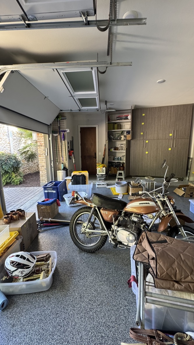 Garage before